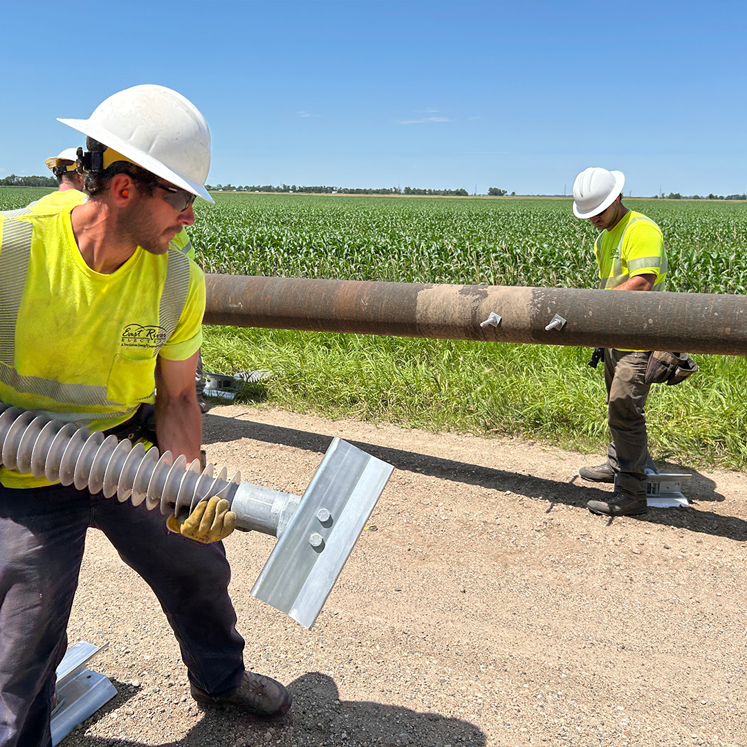 Linemen Working