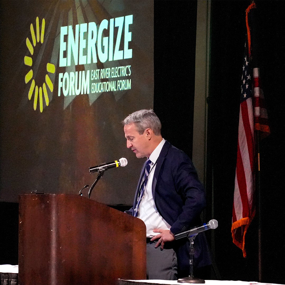 Bob Sahr Speaking At Energize Forum